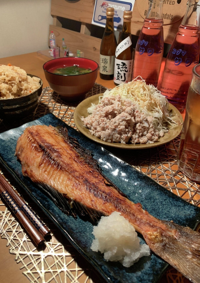 ほっけ塩焼き！と炊き込みご飯♪♪♪-レシピのメイン写真
