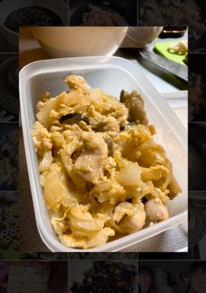 塩麹で！卵と鶏肉炒め-レシピのメイン写真