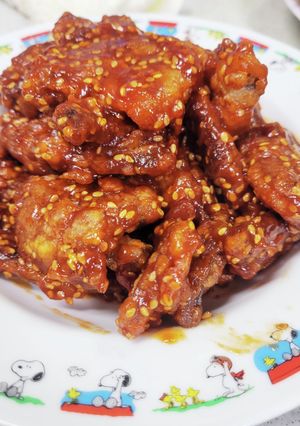 ご飯がすすむ！レバーのかりん揚げ♪-レシピのメイン写真