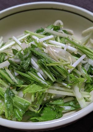 水菜と大根のサラダ-レシピのメイン写真