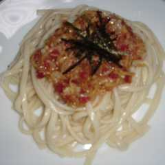 รูปของ サッパリ梅なめ茸うどん♪