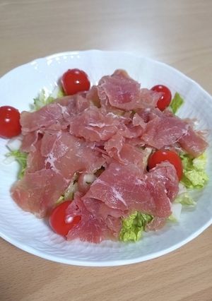 白菜と生ハムのサラダ-レシピのメイン写真
