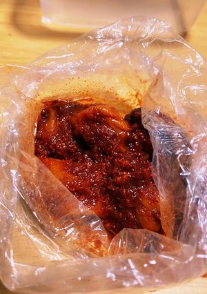 梅干しキムチ-レシピのメイン写真