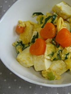 お豆腐のふんわり卵とじ-レシピのメイン写真
