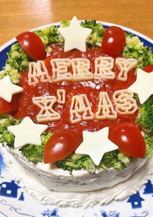 チキン！？のクリスマスケーキ-レシピのメイン写真