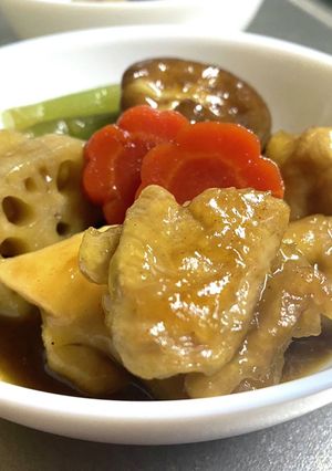 鶏肉つるっと♡我が家の治部煮-レシピのメイン写真