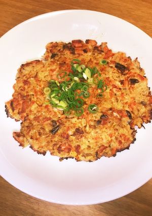 鮭ごはんの青唐辛子味噌おやき-レシピのメイン写真