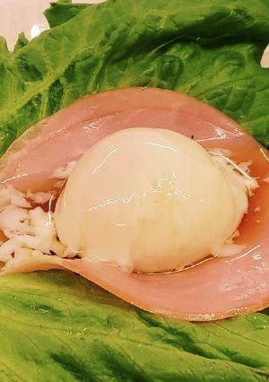 “スライスハム皿のせトッピン具”-レシピのメイン写真