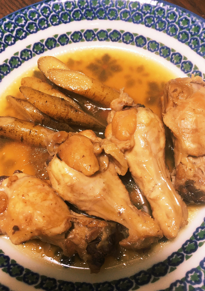手羽元とごぼうの炊いたん-レシピのメイン写真