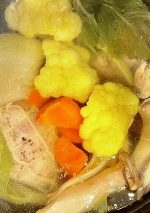 豚肩と野菜ときのこのスープ-レシピのメイン写真