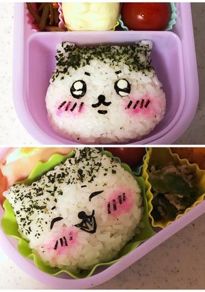 【ちいかわ】ハチワレ弁当-レシピのメイン写真