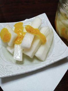 大根の甘酢漬け-レシピのメイン写真