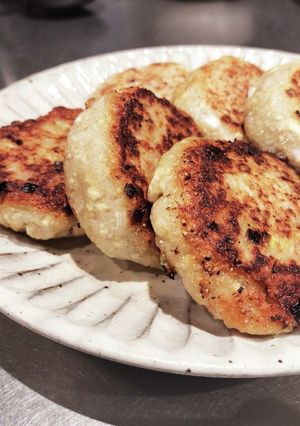 レンコンと豆腐のハンバーグ-レシピのメイン写真