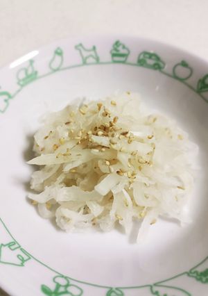 大根の酢の物-レシピのメイン写真