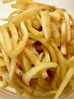 大根の皮のきんぴら-レシピのメイン写真