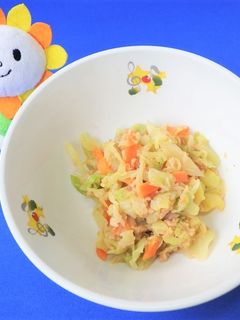 ツナとキャベツの和え物★尾張旭市学校給食-レシピのメイン写真