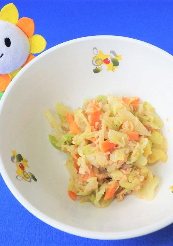 ツナとキャベツの和え物★尾張旭市学校給食-レシピのメイン写真