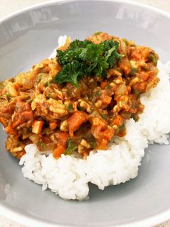 簡単しっとりドライカレー-レシピのメイン写真
