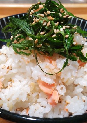 鮭ご飯-レシピのメイン写真
