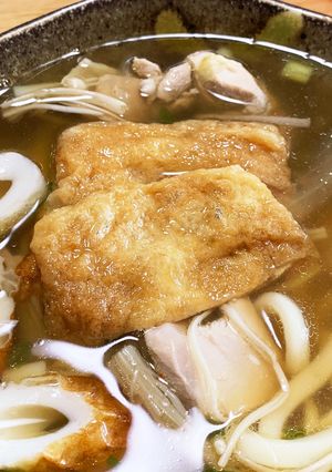 きつねうどんの、お揚げ-レシピのメイン写真