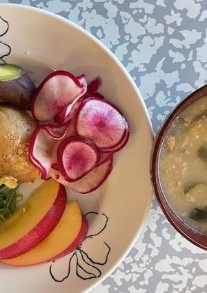ロールドオートで朝粥-レシピのメイン写真