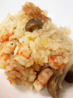 しめじと海老の柚ご飯-レシピのメイン写真
