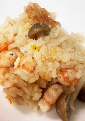しめじと海老の柚ご飯-レシピのメイン写真