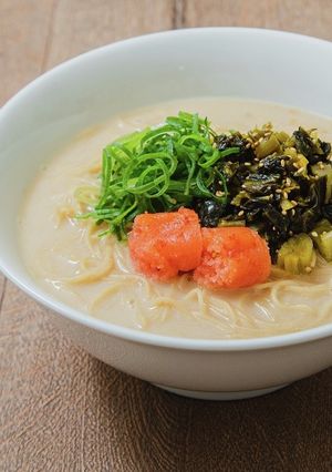 バリカタピリ辛高菜とんこつ風ラーメン-レシピのメイン写真