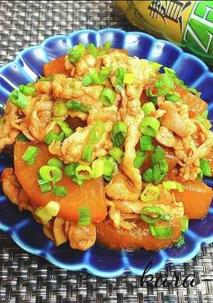 ご飯が進む♪しみしみ甘味噌豚バラ大根-レシピのメイン写真