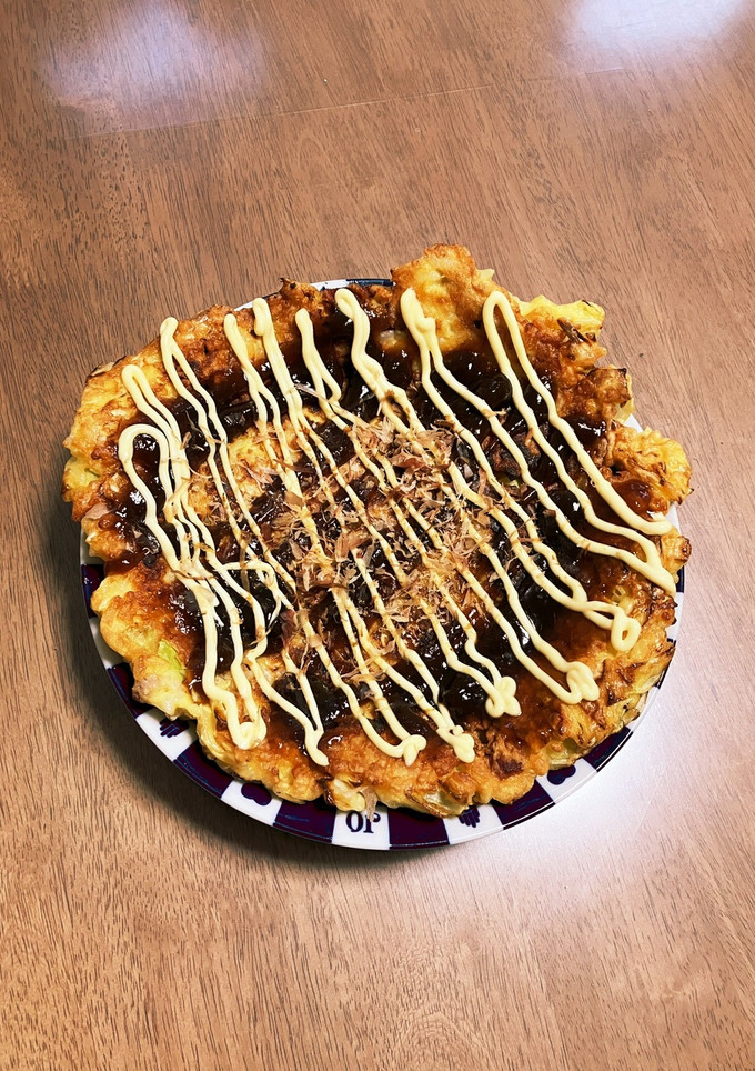 余った寿司救済お好み焼き-レシピのメイン写真