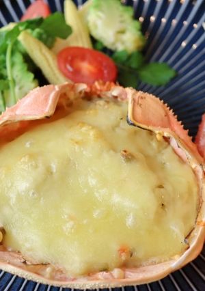 カニみそクリームグラタン-レシピのメイン写真