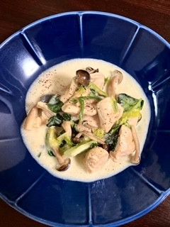鶏肉と野菜のクリーム煮-レシピのメイン写真
