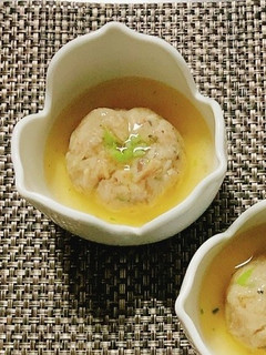 うどんスープの餡で鯖水煮缶と蓮根の饅頭。-レシピのメイン写真