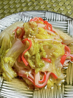 白菜のごまポン酢あえ-レシピのメイン写真