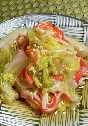 白菜のごまポン酢あえ-レシピのメイン写真