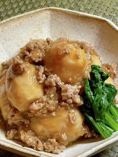 里芋のそぼろ煮-レシピのメイン写真