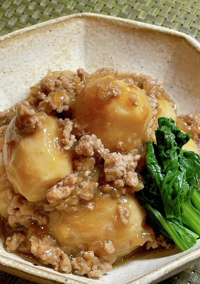 里芋のそぼろ煮-レシピのメイン写真