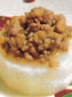 大根のピリ辛肉みそかけ-レシピのメイン写真