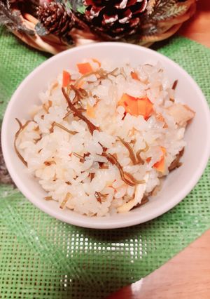 つゆで、炊き込みごはん-レシピのメイン写真