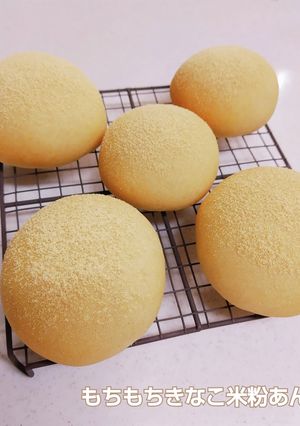 もちもちきなこ米粉あんパン-レシピのメイン写真
