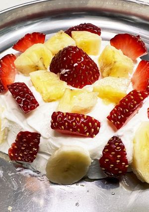 【犬用】ヨーグルトいちごバナナケーキ-レシピのメイン写真