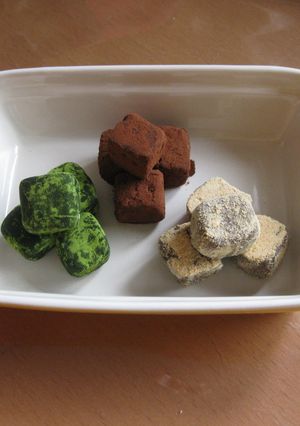 レンジdeチン なめらか生チョコ-レシピのメイン写真
