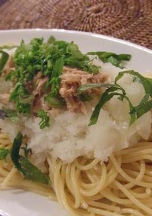 ☆和風おろしツナパスタ☆簡単ランチ！-レシピのメイン写真