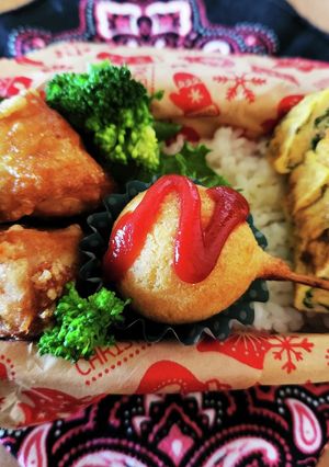 高校生男子お弁当86-レシピのメイン写真