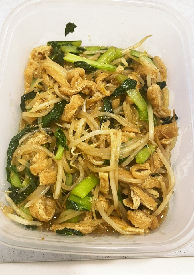 【作り置きおかず】もやしと小松菜の炒め煮-レシピのメイン写真