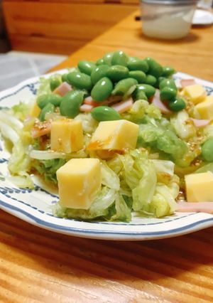 枝豆チーズの彩サラダ-レシピのメイン写真