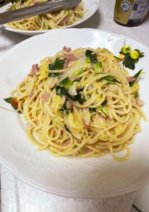 和風　コンビーフ　パスタ-レシピのメイン写真