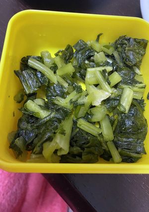 超簡単！大根の葉っぱ お漬物 すっぱめ-レシピのメイン写真