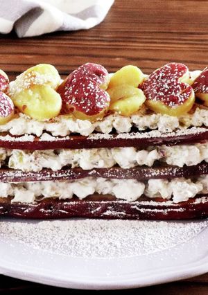 ヘルシーおさつケーキ-レシピのメイン写真