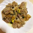 豚バラ肉のネギ大葉炒め